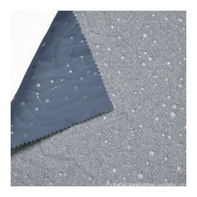 Fabric Custom High-quality Breathable and Waterproof Microfiber 100% Polyester OEKO-TEX STANDARD 100 Knitted Navy